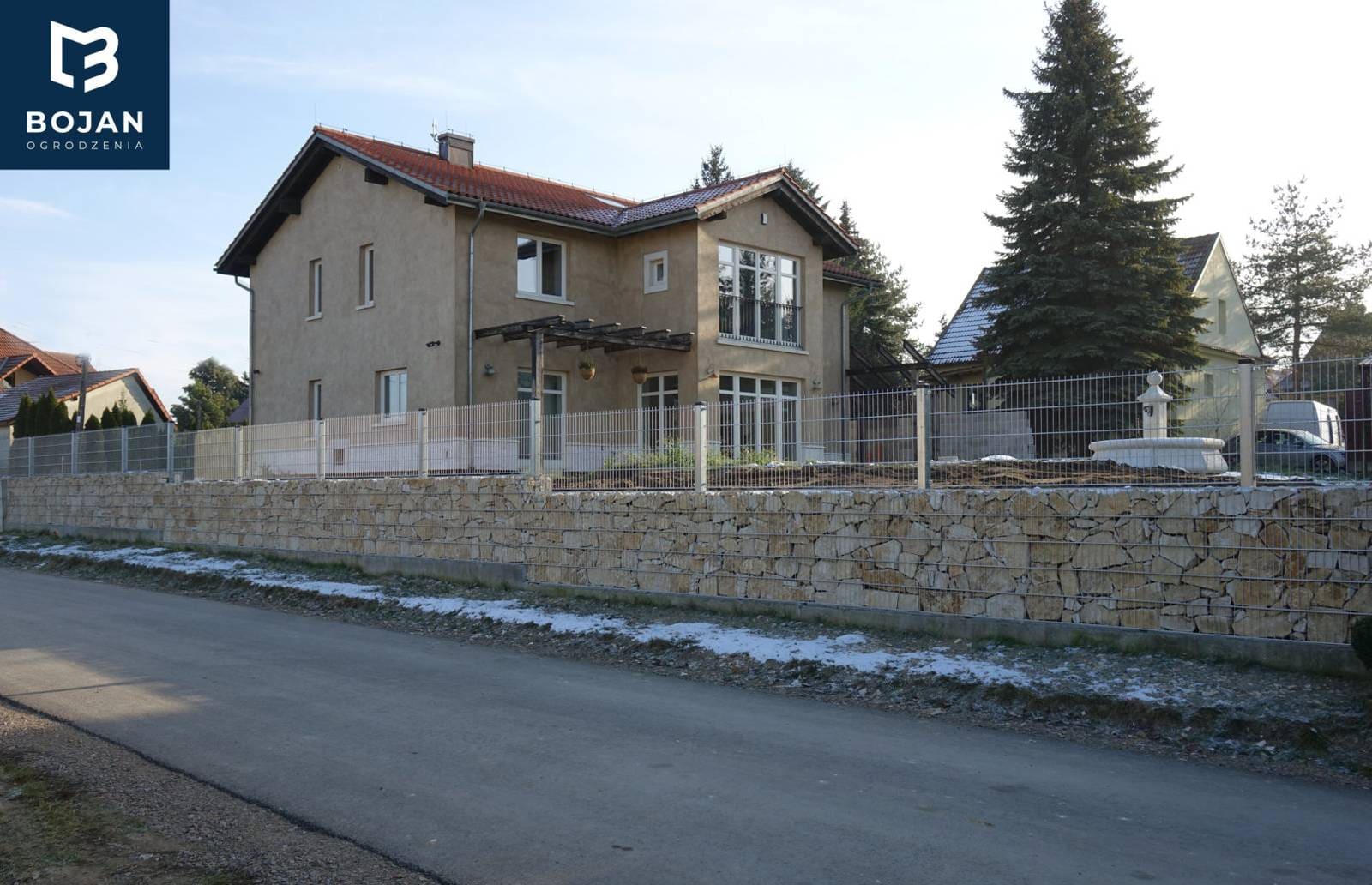 Ogrodzenia frontowe 75