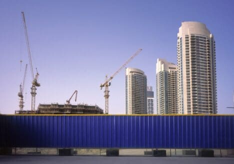 ogrodzenie na budowie