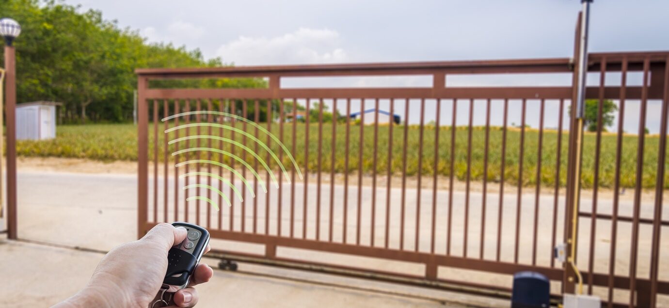 Brama przesuwna zdalnie sterowana