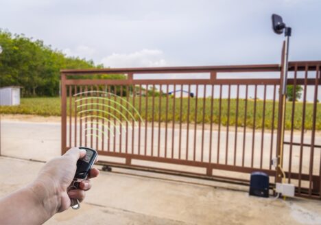 Brama przesuwna zdalnie sterowana